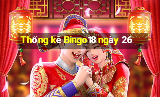 Thống kê Bingo18 ngày 26