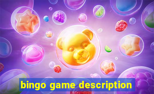 bingo game description