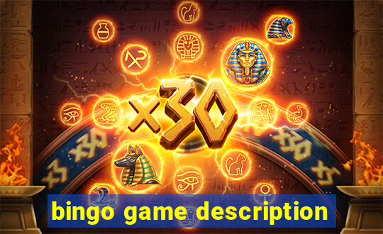 bingo game description