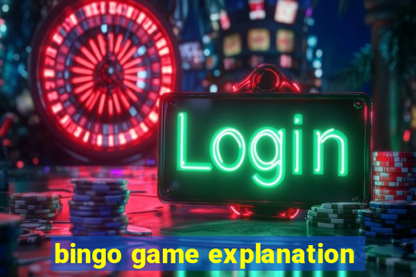 bingo game explanation