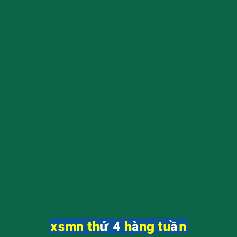 xsmn thu 4 hang tuan