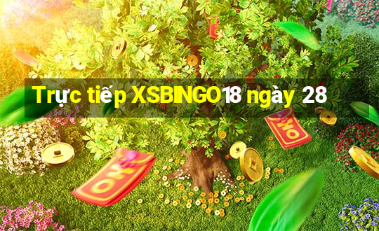 Trực tiếp XSBINGO18 ngày 28